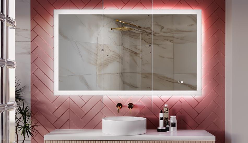 Променете интензивността на светлината на Вашето огледало в банята!