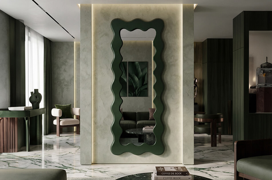 Огледало в рамка от МДФ