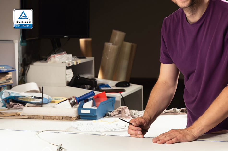 Качество, потвърдено със сертификат от TÜV