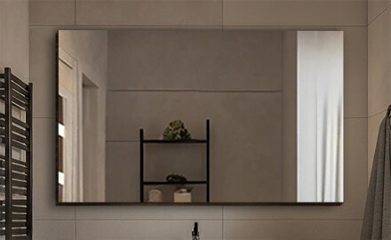 Огледала с декоративен капак без осветление