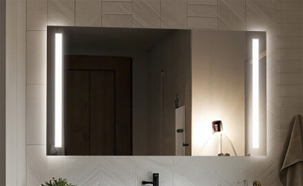 Правоъгълни огледала на батерии