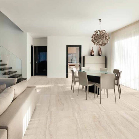 Грес за под 60x120 см, бял матов A4H1057 Memento Travertino Bianco Mat #6