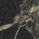 Глазиран гранитогрес за под „Pierre Black“ 120x120 см, черен, гланцов, със златни жилки, ректифициран A4H197 #13