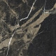 Глазиран гранитогрес за под „Pierre Black“ 120x120 см, черен, гланцов, със златни жилки, ректифициран A4H197 #15