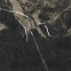 Глазиран гранитогрес за под „Pierre Black“ 120x120 см, черен, гланцов, със златни жилки, ректифициран A4H197 #18