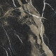 Глазиран гранитогрес за под „Pierre Black“ 120x120 см, черен, гланцов, със златни жилки, ректифициран A4H197 #20