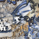 Глазиран гранитогрес за под 120x280 см, сив матов, ректифициран A4H248 City Graffiti Grey #6