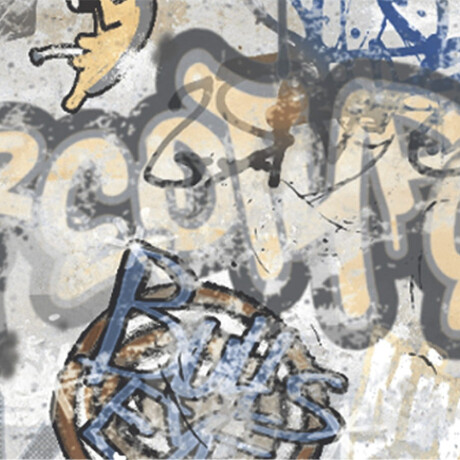Глазиран гранитогрес за под 120x280 см, сив матов, ректифициран A4H248 City Graffiti Grey #7