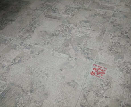 Грес за под 60x60 Carpet Grigio, матов, ректифициран A4H34 Patchwork