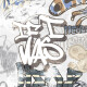 Глазиран гранитогрес за под 120x280 см, сив матов, ректифициран A4H640 City Graffiti White #2