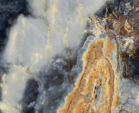Голякоформатен гранитогрес 120x280, мрамор в тъмно синьо с жилки, гланц A4H674 Eterno Blu