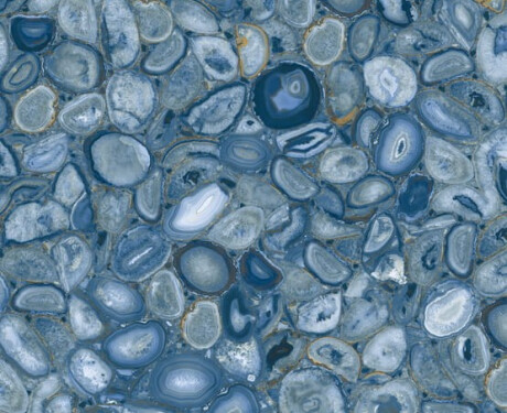 Голямоформатен гранитогрес 120x280, син агат, гланц, A4H832 Aghatina Azul