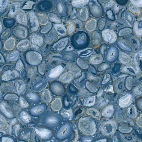 Голямоформатен гранитогрес 120x280, син агат, гланц, A4H832 Aghatina Azul #1