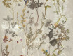 Грес за стена 60x120 см, сив, с флорални мотиви, матов, A4H919 Glame