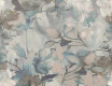 Грес за стена 60x120 см, сив, с флорални мотиви, матов, A4H921 Jam