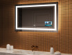 Огледала С LED Подсветка L15 120x80cm - SmartScreen, DualColor, Отоплителна рогозка