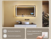 Огледала С LED Подсветка L15 120x80cm - SmartScreen, DualColor, Отоплителна рогозка #6