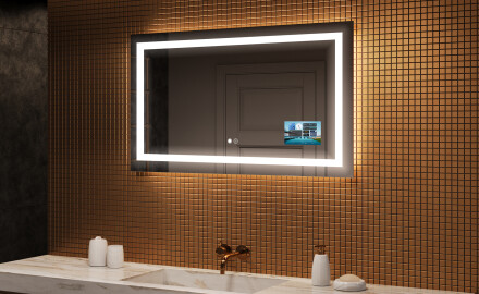 Огледала С LED Подсветка L15 120x80cm - SmartScreen, DualColor, Отоплителна рогозка