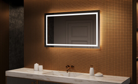 Огледала С LED Подсветка 120x70cm със студена LED светлина 7000K, топла светлина 3000K или неутрална светлина 4500K