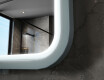 Заоблено LED огледало с лакирана MDF рамка L305 #6
