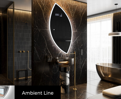 Светещо декоративно огледало L222