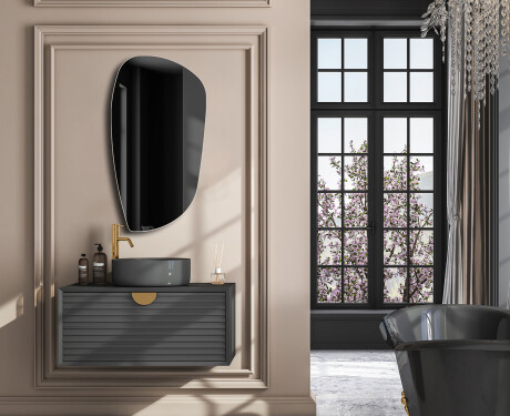 Неправилни bертикален огледала L215 #4