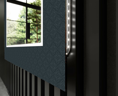 Декоративно Огледало С Подсветка За Баня - Elegant #11