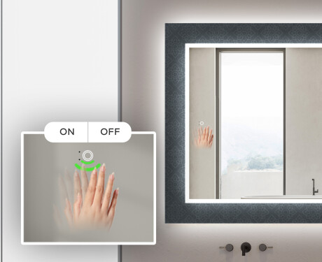 Декоративно Огледало С Подсветка За Баня - Elegant #5