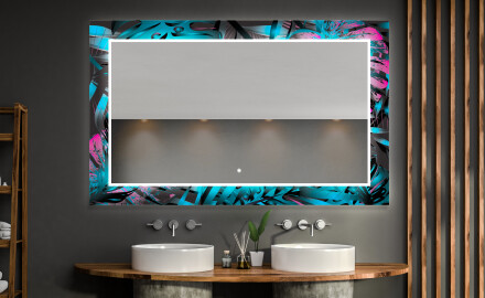 Декоративно Огледало С Подсветка За Баня - Fluo Tropic