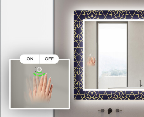 Декоративно Огледало С Подсветка За Баня - Ornament #5