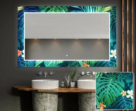 Декоративно Огледало С Подсветка За Баня - Tropical