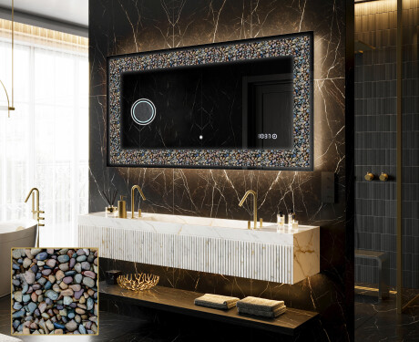 Декоративно Огледало С Подсветка - Natural Stones