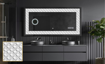 Декоративно Огледало С Подсветка - Marble Uplift