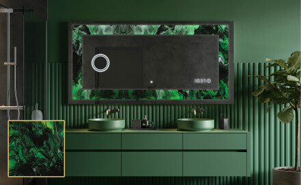 Декоративно Огледало С Подсветка - Malachite Magic