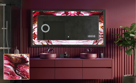 Декоративно Огледало С Подсветка - Ruby Rhythms