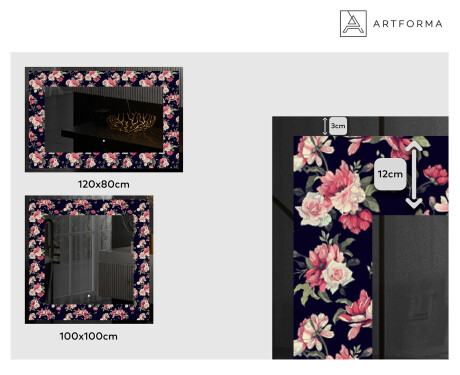 Декоративно Огледало С Подсветка - Floral Layouts #2