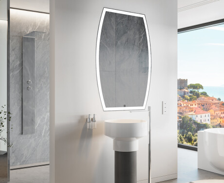 Неправилни модерни декоративни огледала за стена M222