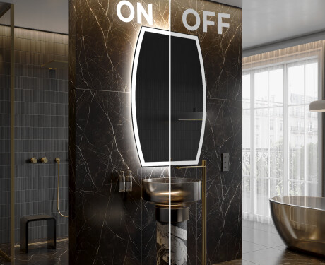 Неправилни модерни декоративни огледала за стена M222 #3