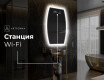 Неправилни модерни декоративни огледала за стена M222 #6