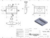 Умивалник VARNA 600 MATT