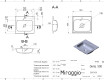 Умивалник DELLA 500 MIRASOFT