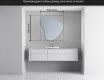 Неправилни модерни декоративни огледала за стена V221 #4