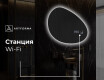 Неправилни модерни декоративни огледала за стена H221 #7