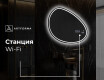 Неправилни модерни декоративни огледала за стена H223 #8