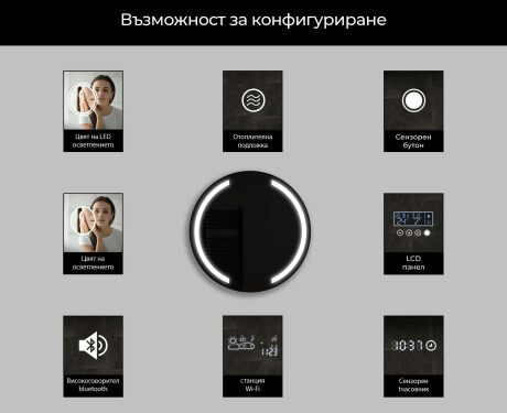 Огледала С LED Подсветка L97 #8