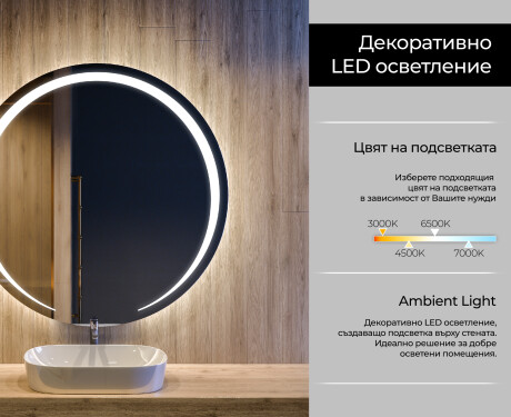Огледала С LED Подсветка L98 #4