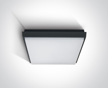 FASIDERI плафон 20 W, 3000 K, IP54, бял