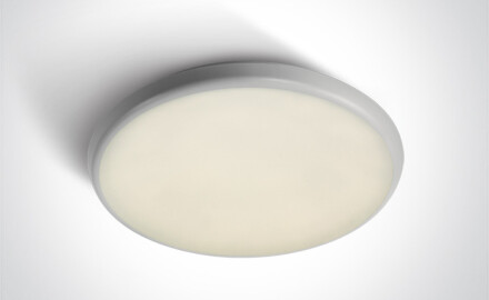 LIVISI плафон 18 W, 3000 K, IP54, бял