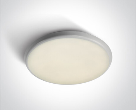 LIVISI плафон 18 W, 3000 K, IP54, бял