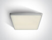 LIVISI плафон 25 W, 4000 K, IP54, бял
